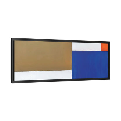 Composition (1923-1924) by Theo van Doesburg  / Toile encadrée sur caisse américaine