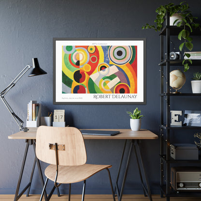 Rythme, Joie de vivre (1930)  by Robert Delaunay  / Affiche Encadrée série ART's Collection