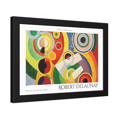 Rythme, Joie de vivre (1930)  by Robert Delaunay  / Affiche Encadrée série ART's Collection
