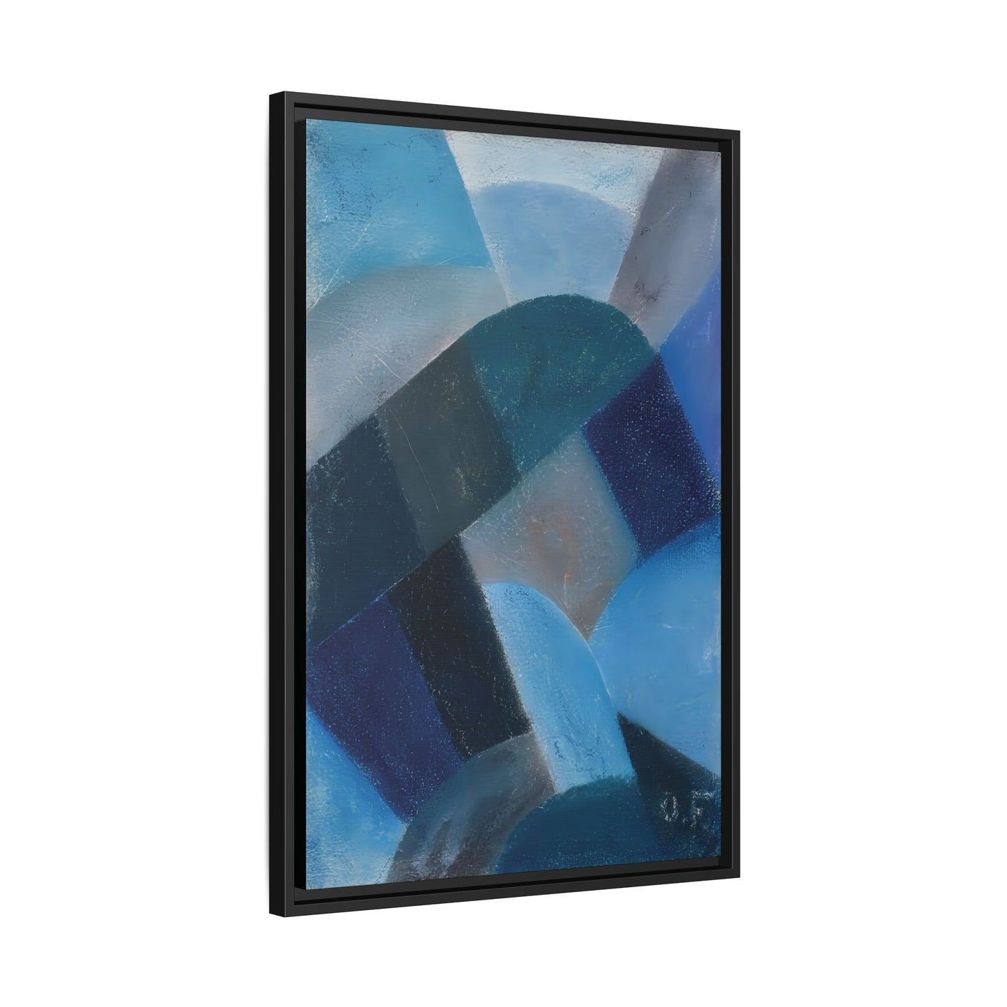 No Title by Otto Freundlich / Toile encadrée sur caisse américaine