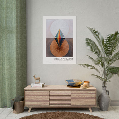 The Swan, No. 12, Group IX-SUW (1915)  by Hilma af Klint  / Affiche imprimée - Série ART's Collection