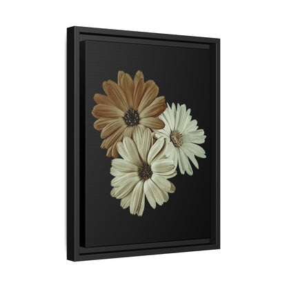 Collection Signature "FLORAL Numéro 3" sur Toile encadrée avec caisse américaine