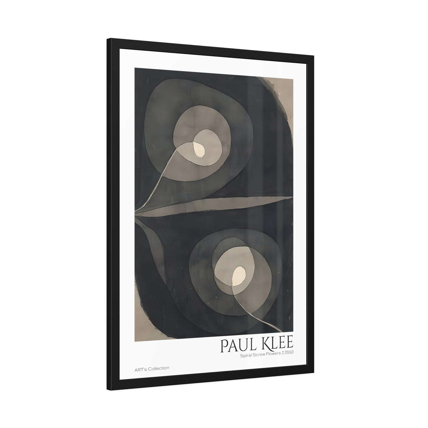 Spiral Screw Flowers I (1932)  by Paul Klee / Affiche Encadrée série ART's Collection
