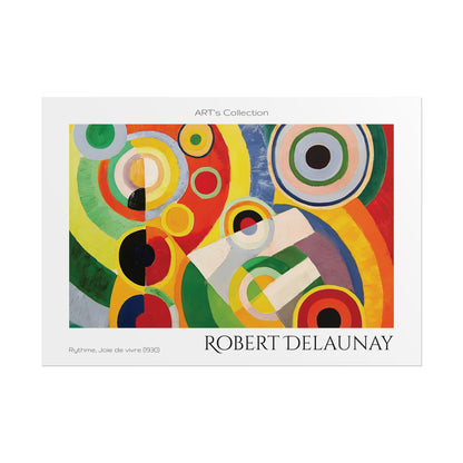 Rythme, Joie de vivre (1930) by Robert Delaunay / Affiche imprimée - Série ART's Collection
