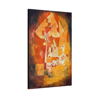 The Man Under the Pear Tree (1921) by Paul Klee  / Reproduction Fine Art sur Toile / Epaisseur 3.2 cm - 1.25 inch