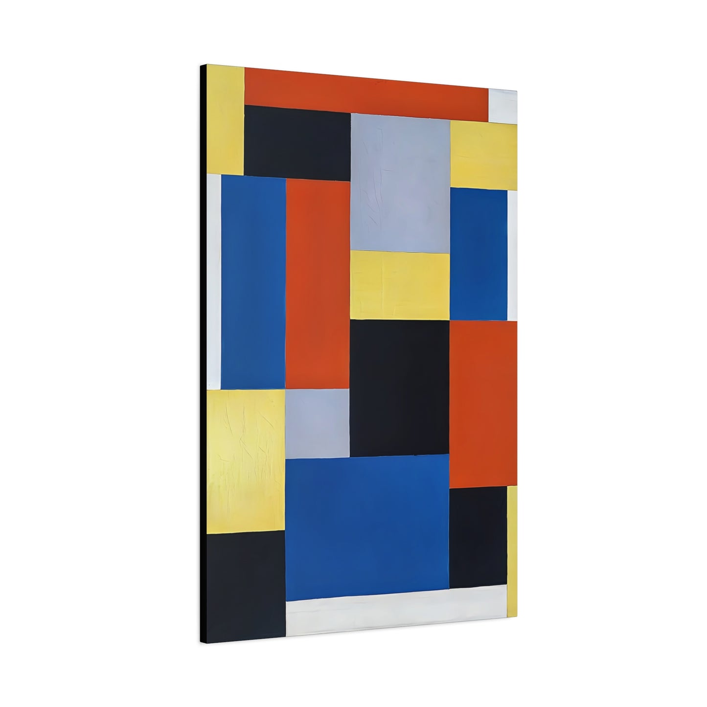 Composition XX (1920) by Theo van Doesburg  / Reproduction Fine Art sur Toile / Epaisseur 3.2 cm - 1.25 inch