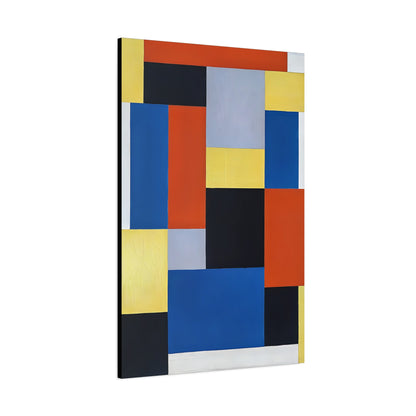 Composition XX (1920) by Theo van Doesburg  / Reproduction Fine Art sur Toile / Epaisseur 3.2 cm - 1.25 inch