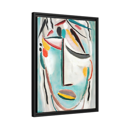 Saviour's face Martyr (1919) by Alexej von Jawlensky  / Toile encadrée sur caisse américaine