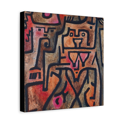 Forest Witches (1938) by Paul Klee / Reproduction Fine Art sur Toile / Epaisseur 3,2cm - 1'25 po