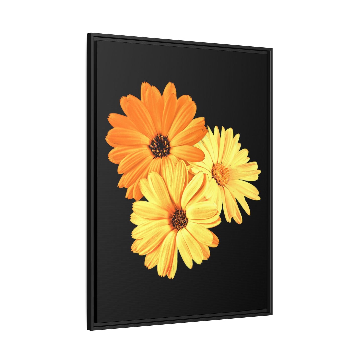 Collection Signature "FLORAL Numéro 8" sur Toile encadrée avec caisse américaine