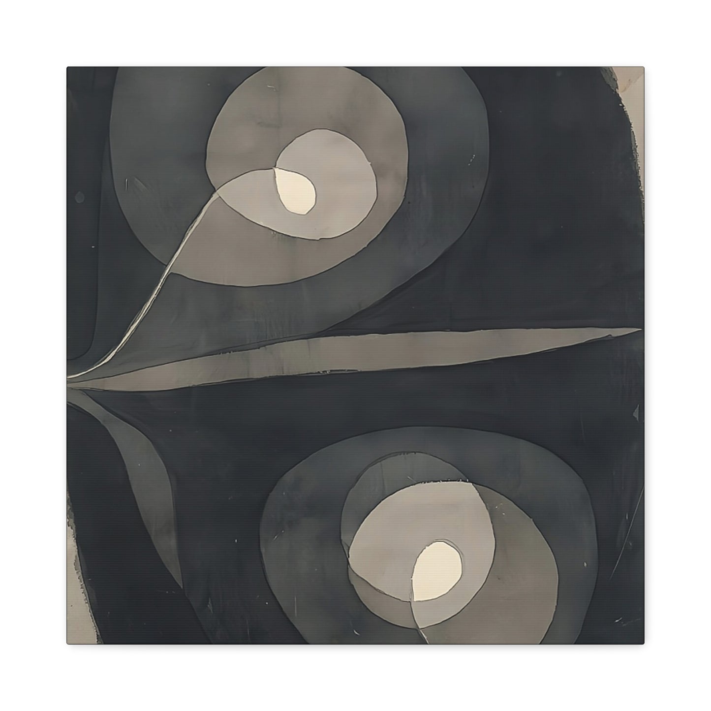 Spiral Screw Flowers I (1932)  by Paul Klee  / Reproduction Fine Art sur Toile / Epaisseur 3.2 cm - 1.25 inch
