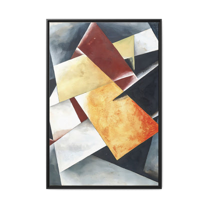Painterly Architectonic (1919) by Lyubov Popova / Toile encadrée sur caisse américaine