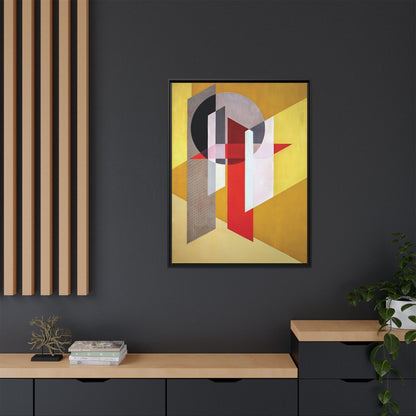 Z VII (1926) by László Moholy-Nagy  / Toile encadrée sur caisse américaine