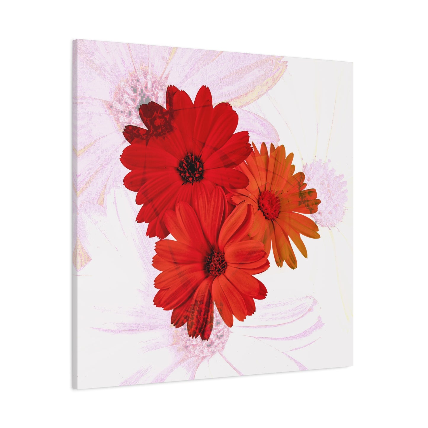Collection Signature "FLORAL Numéro 20" sur Toile Fine Art sur Toile / Epaisseur 3,2cm - 1'25 po