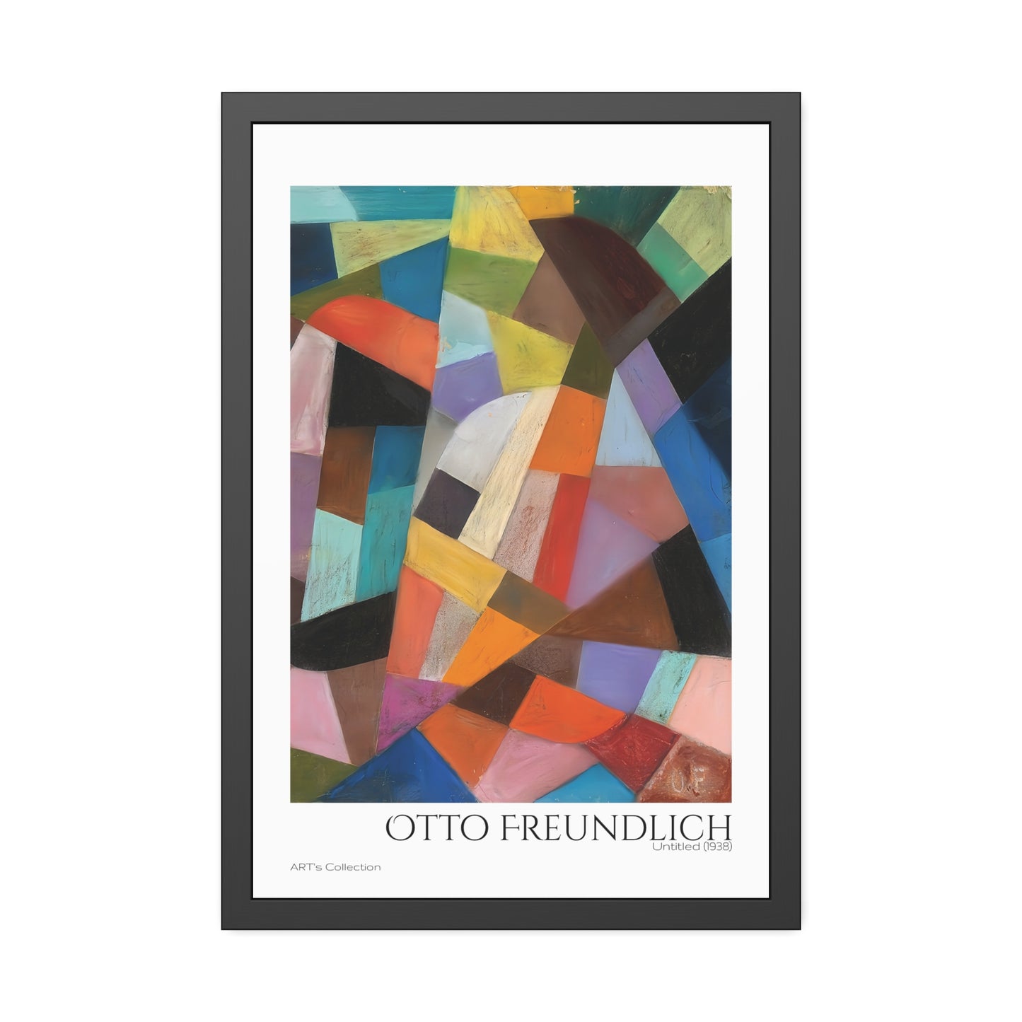 Untitled (1938) by Otto Freundlich  / Affiche Encadrée série ART's Collection
