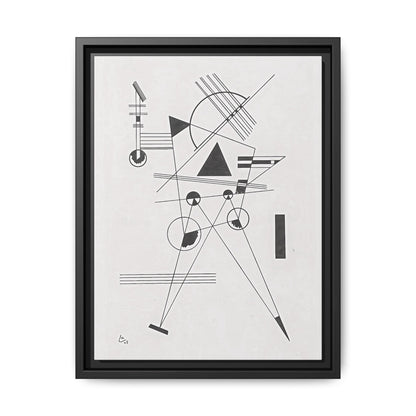 Wassily Kandinsky / Lithographie No. 1 (1925) / Toile encadrée sur caisse américaine