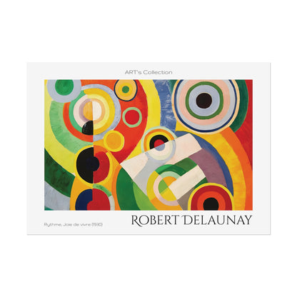 Rythme, Joie de vivre (1930) by Robert Delaunay / Affiche imprimée - Série ART's Collection