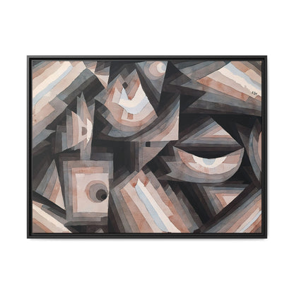 Crystal gradation (1922) by Paul Klee / Toile encadrée sur caisse américaine