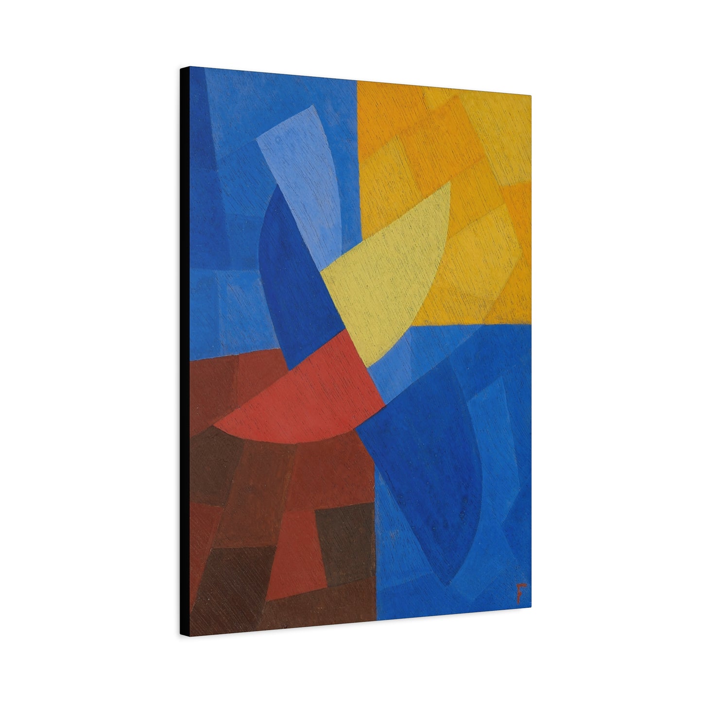 Composition (around 1932) by Otto Freundlich  / Reproduction Fine Art sur Toile /  Epaisseur 3.2 cm - 1.25 inch