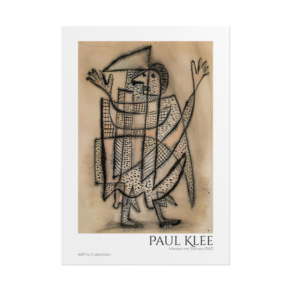 Maske mit Sense (1927)  by Paul Klee / Affiche imprimée - Série ART's Collection