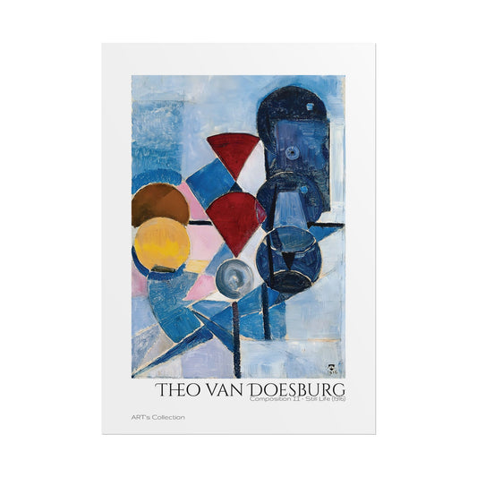 Composition II - Still Life (1916) by Theo van Doesburg  / Affiche imprimée - Série ART's Collection