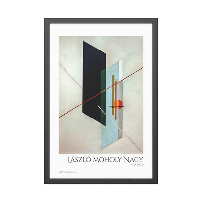 A IX (1923) by László Moholy-Nagy  / Affiche Encadrée série ART's Collection