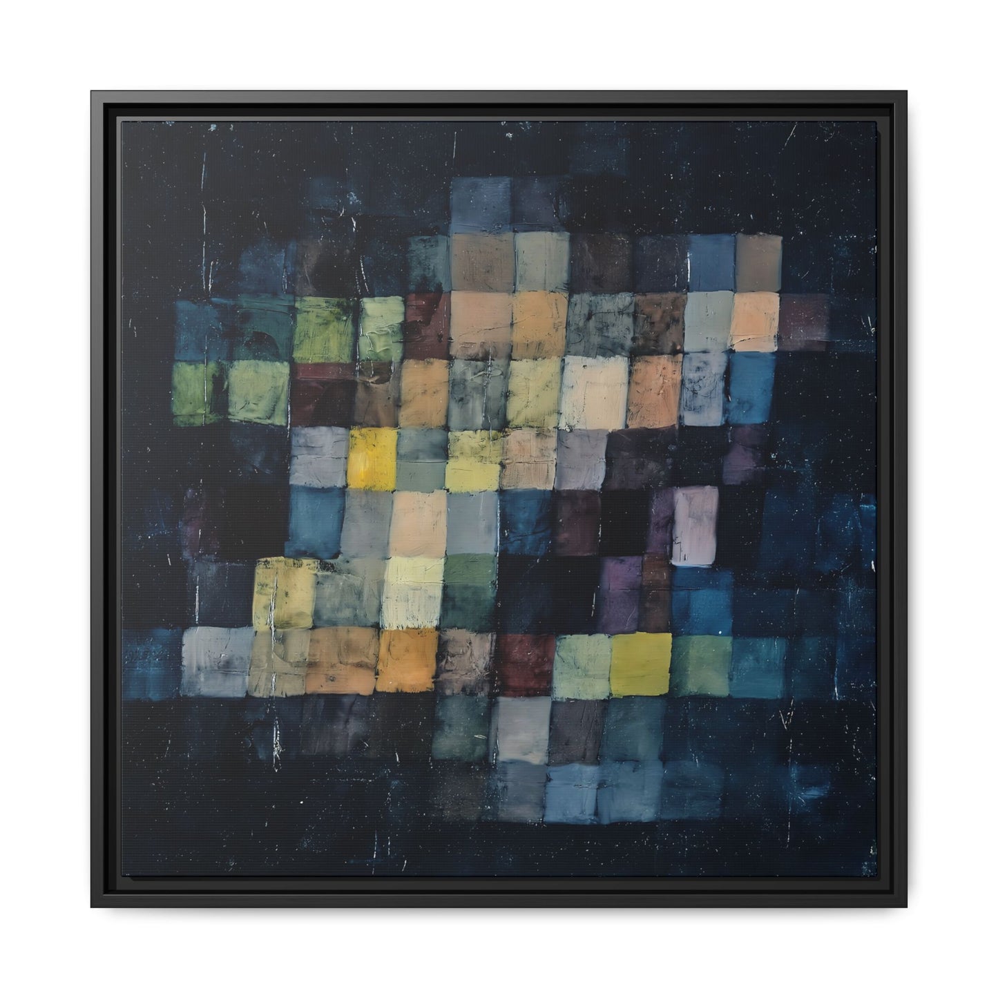 Old sound (1925) ) by Paul Klee  / Toile encadrée sur caisse américaine