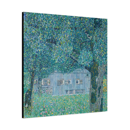Bauernhaus in Buchberg (1911)  by Gustav Klimt / Reproduction Fine Art sur Toile / Flanc Large Epaisseur 3.2 cm - 1.25 inch