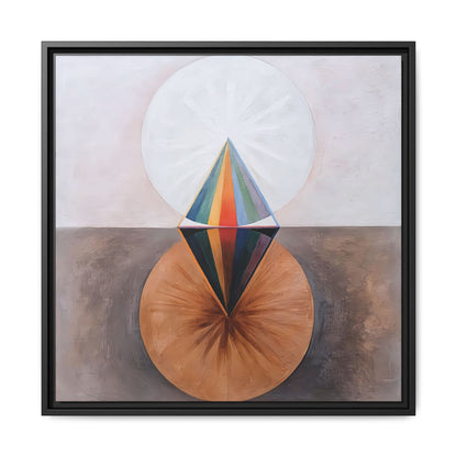 The Swan, No. 12, Group IX-SUW (1915) by Hilma af Klint   / Toile encadrée sur caisse américaine