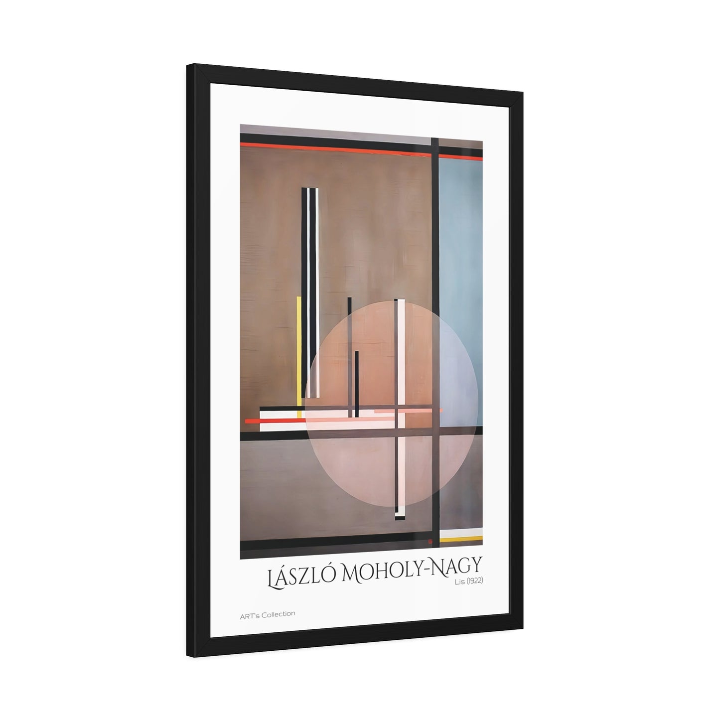 Lis (1922) by László Moholy-Nagy  / Affiche Encadrée série ART's Collection