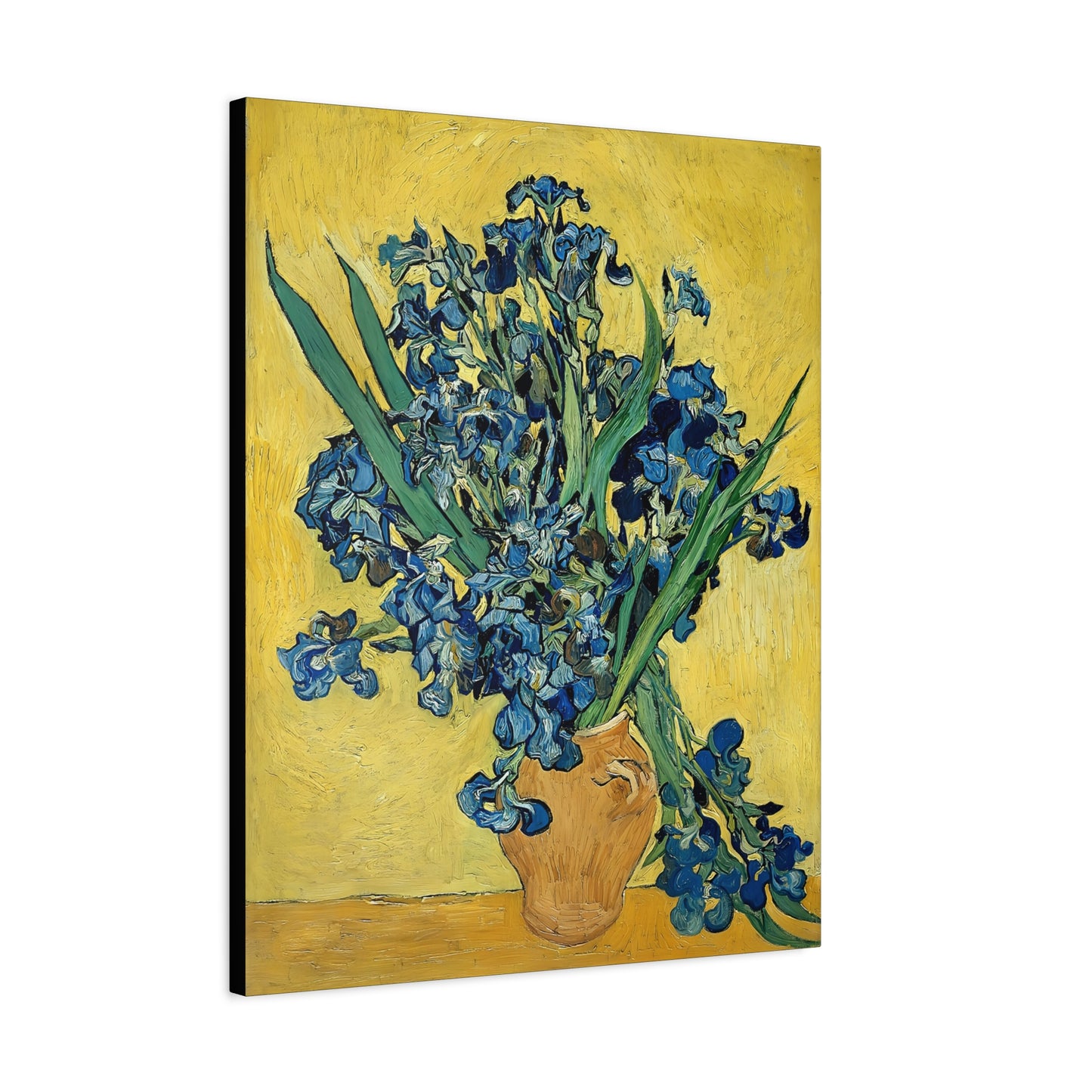 Irises (1890) by Vincent van Gogh  / Reproduction Fine Art sur Toile / Epaisseur 3,2cm - 1'25 po