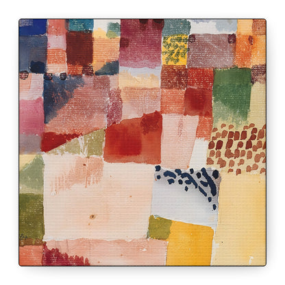 Motif from Hammamet (1914) by Paul Klee  / Reproduction Fine Art sur Toile / Epaisseur 3,2cm - 1'25 po