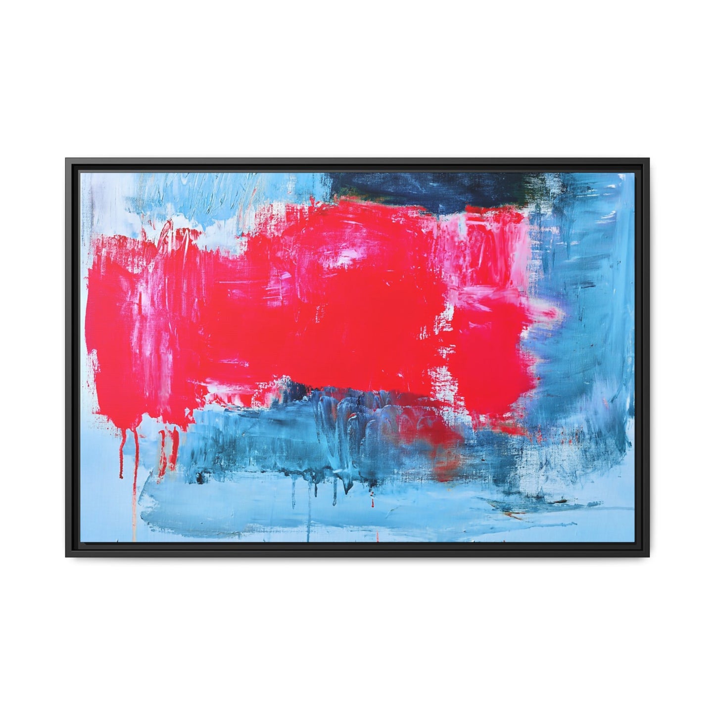 Tableau Beaux Arts Dark Cloud "Série Sign Collections" / Toile encadrée sur caisse américaine