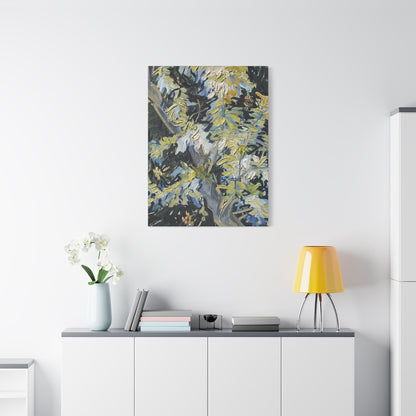 Acacia in Flowers by Vincent van Gogh  / Reproduction Fine Art sur Toile / Epaisseur 3,2cm - 1'25 po