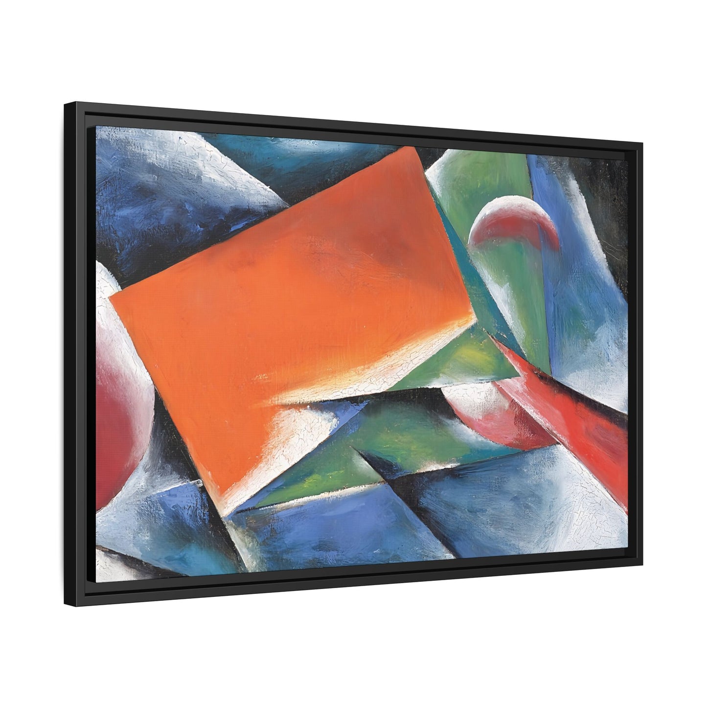 Architectonic Painting (1917) by Lyubov Popova / Toile encadrée sur caisse américaine