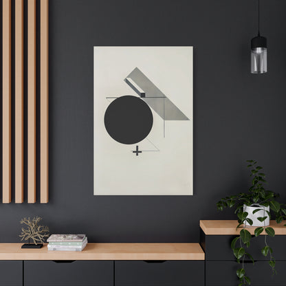 Kestnermappe Proun, Rob. Levnis and Chapman GmbH Hannover #5 (1923) by El Lissitzky / Reproduction Fine Art sur Toile / 3.2 cm - 1.25 inch