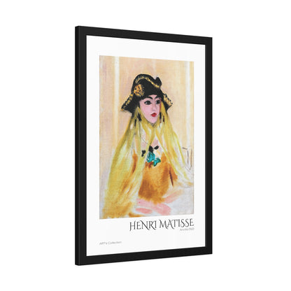 Ancilla (1921) by Henri Matisse  / Affiche Encadrée série ART's Collection