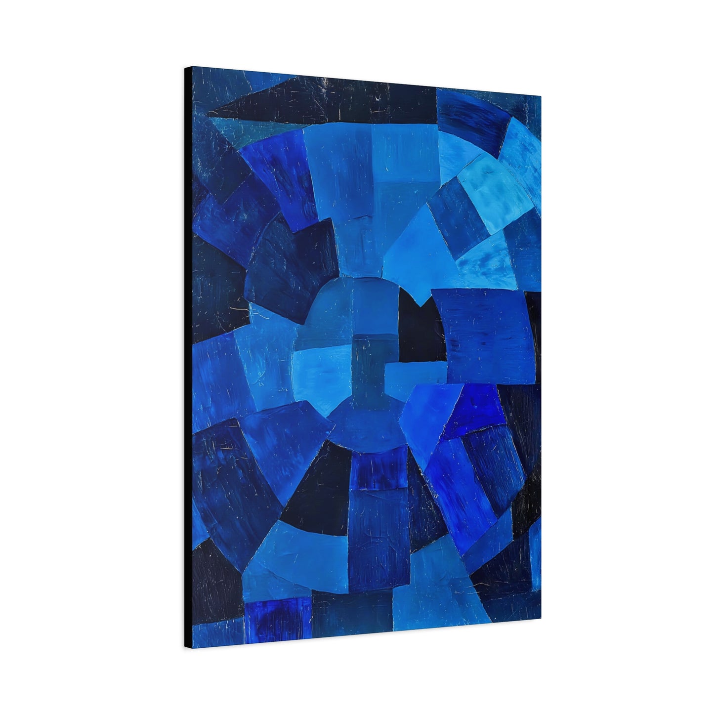 Komposition in Blau (1931) by Otto Freundlich  / Reproduction Fine Art sur Toile / Epaisseur 3,2cm - 1'25 po