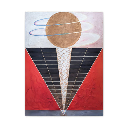 Group X, No. 2, Altarpiece (1915)  by Hilma af Klint / Reproduction Fine Art sur Toile /  Epaisseur 3.2 cm - 1.25 inch