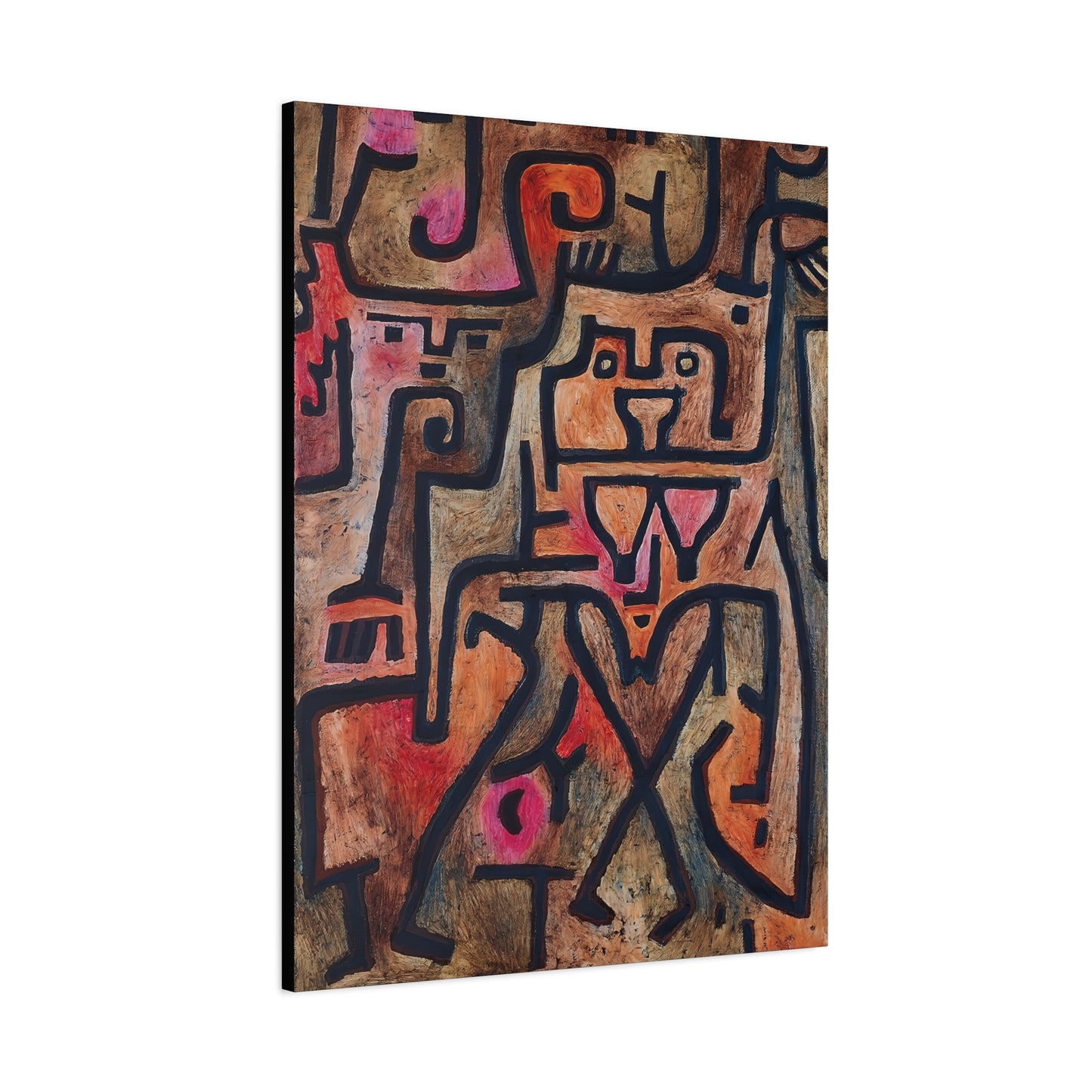 Forest Witches (1938) by Paul Klee / Reproduction Fine Art sur Toile / Epaisseur 3,2cm - 1'25 po