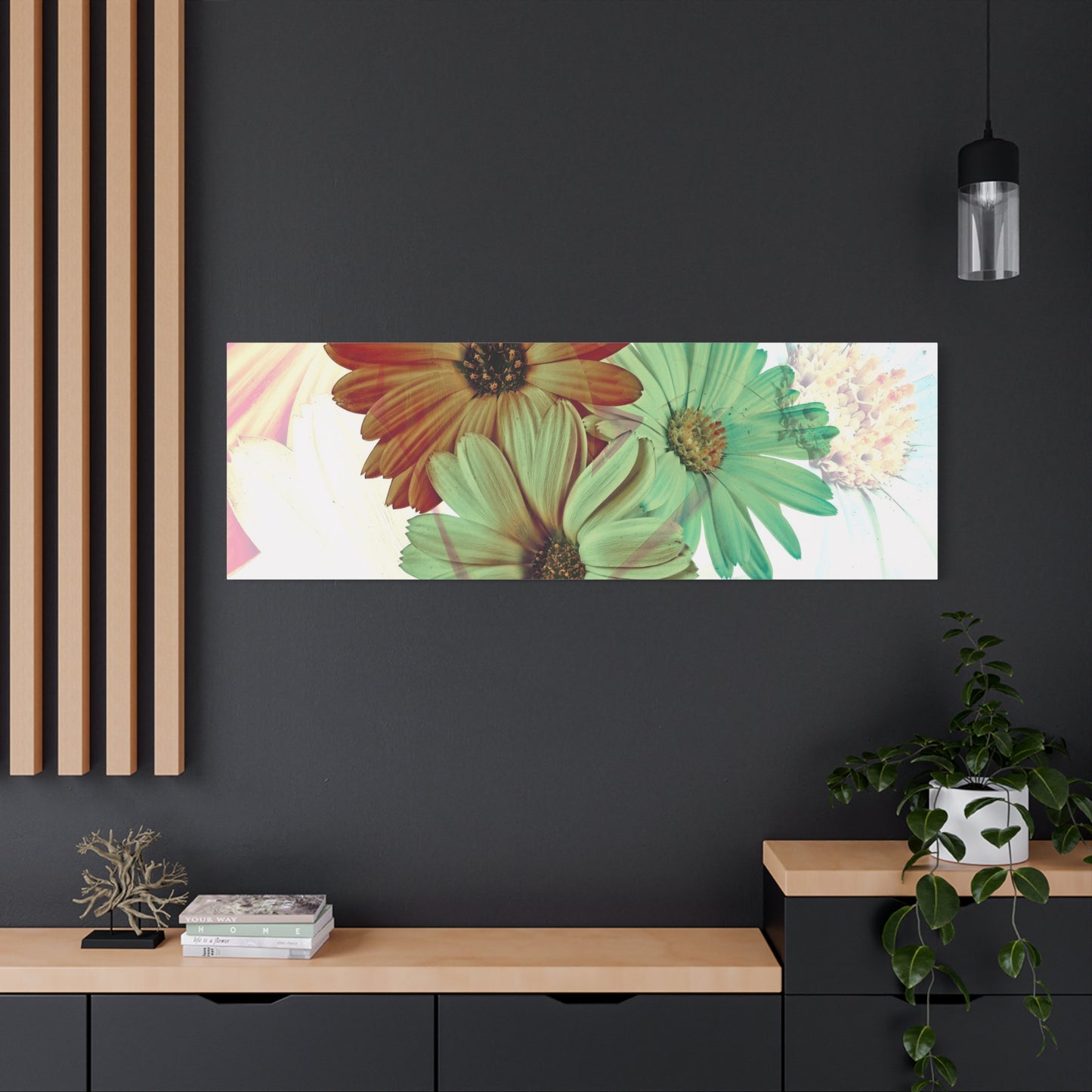 Collection Signature "FLORAL Numéro 14" sur Toile Fine Art sur Toile / Epaisseur 3,2cm - 1'25 po
