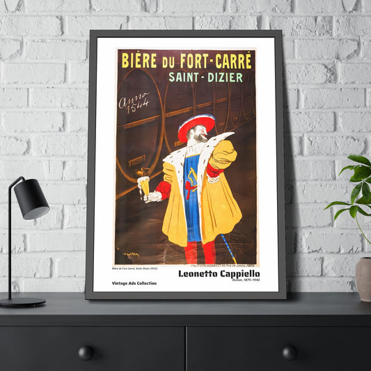 Bière du Fort-Carré, Saint-Dizier (1912) by Leonetto Cappiello / Affiche Encadrée Série Vintage Ads Collection