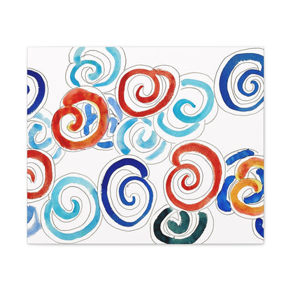 Escargots (1953) by Henri Matisse / Reproduction Fine Art sur Toile / Flanc Large Epaisseur 3.2 cm - 1.25 inch