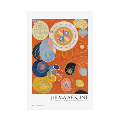 Group IV, No. 3. The Ten Largest, Youth (1907) by Hilma af Klint  / Affiche imprimée - Série ART's Collection