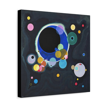 Several Circles (1926) by Wassily Kandinsky  / Reproduction Fine Art sur Toile / Epaisseur 3,2cm - 1'25 po