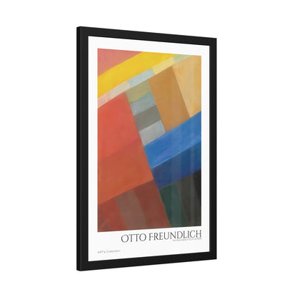 Komposition (Circa 1931) by Otto Freundlich  / Affiche Encadrée série ART's Collection