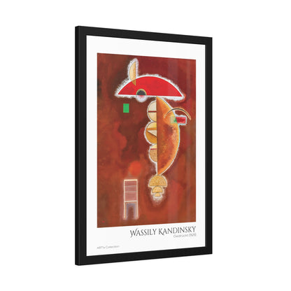 Gedrückt (1929) by Wassily Kandinsky / Affiche Encadrée série ART's Collection