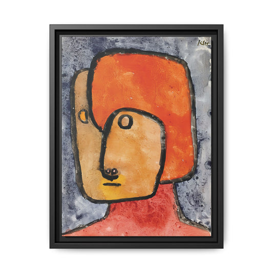 Praetendent -Pretender (1939) by Paul Klee / Toile encadrée sur caisse américaine