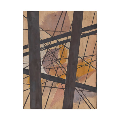 Raum-Kraft Komposition (1921-22) by Lyubov Popova  / Reproduction Fine Art sur Toile /  Epaisseur 3.2 cm - 1.25 inch