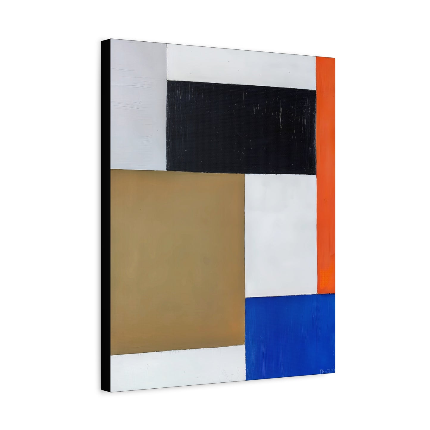 Composition (1923 - 1924) by Theo van Doesburg / Reproduction Fine Art sur Toile / Epaisseur 3,2cm - 1'25 po
